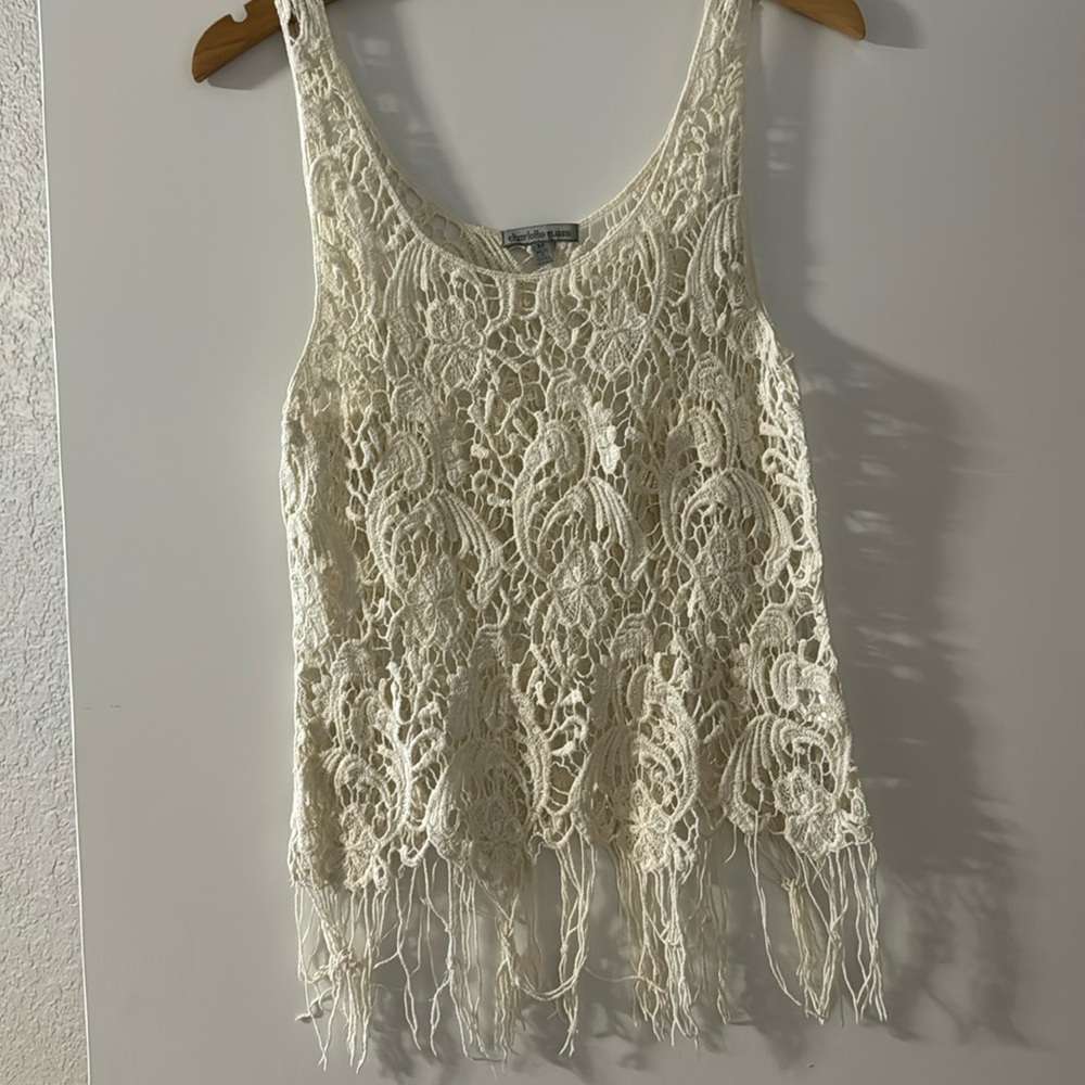 Women’s crochet tank
